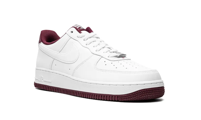 Nike Lifestyle Air Force 1 Low '07 'White Dark Beetroot'
